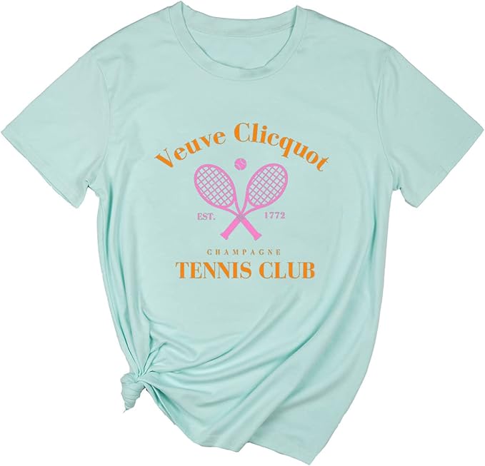 veuve tennis graphic tee