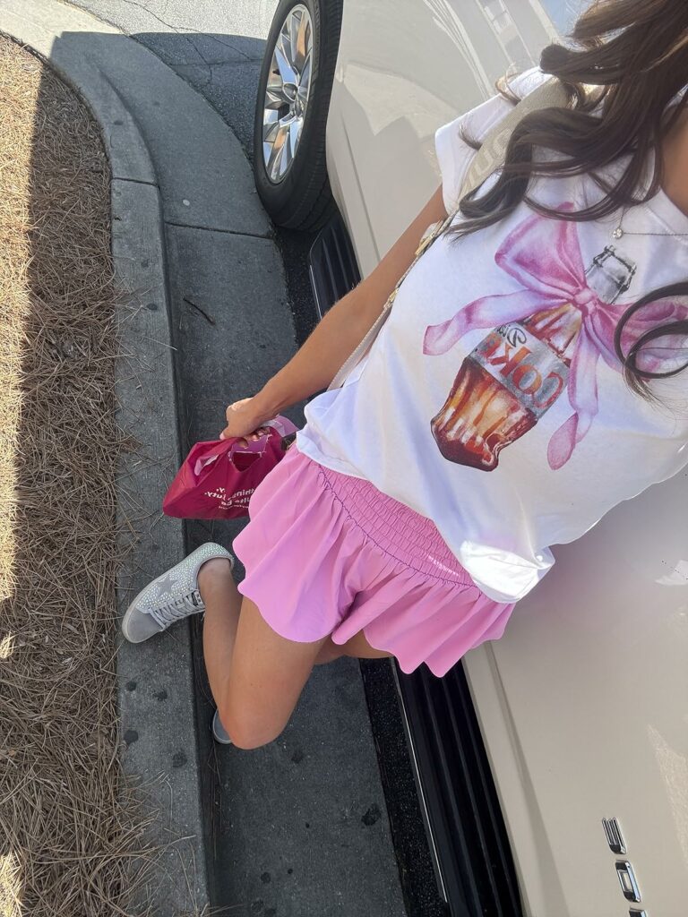 diet coke graphic tee athleisure