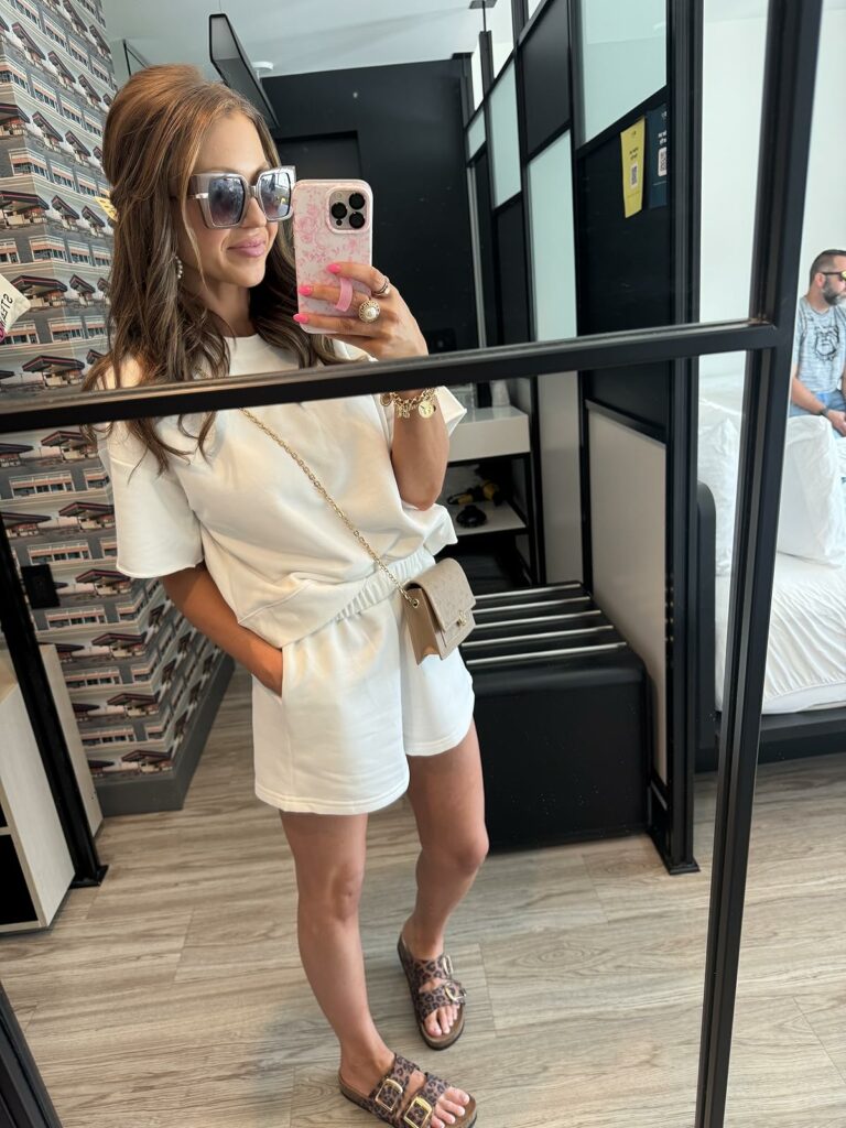 2 piece short set
